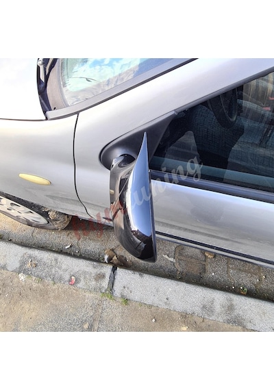 Fiat Albea 2002 2009 Yarasa Ayna Kapak Parlak Siyah Batman Kapak