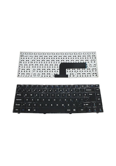 Casper Exper A24, B14, B14y Notebook Klavyesi - Siyah - Tr