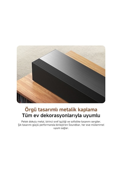 Xiaomi Soundbar Pro 2.0 Siyah 84W NS5-EU Bluetooth Soundbar