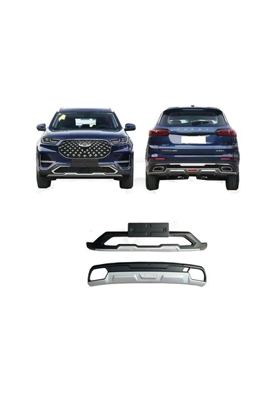 Autogp Chery Tiggo 8 Ön Ve Arka Tampon Koruma Difüzör Plastik 2022+ Agp-bg-chr-p58400