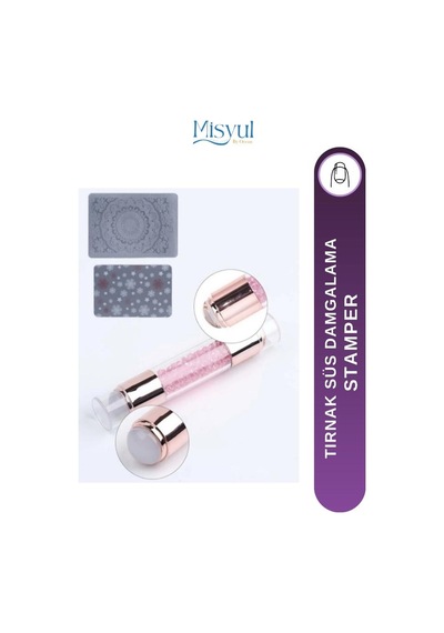 Misyul Tırnak Desen Basma Mühürü Stamper Mıs-2111
