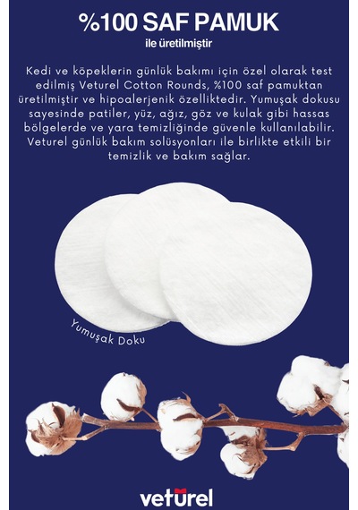 Köpek Pati Temizleme Parfümsüz Koku Giderici Tüy Kir Bakım Spreyi 300ml Disk Pamuk 50li