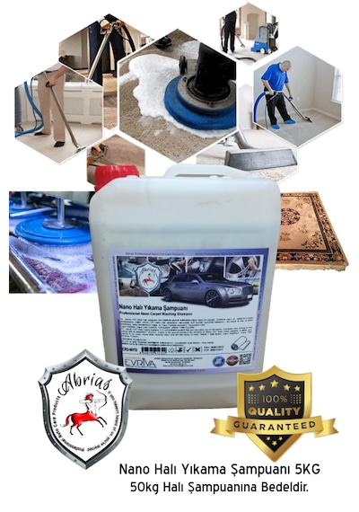 Abrias Nano Halı Yıkama Şampuanı 5 KG