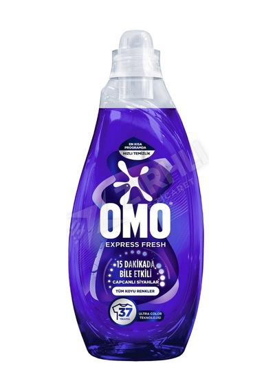 5 Adet Omo Express Capcanlı Siyahlar Sıvı Deterjan 37 Yıkama 1480 Ml Diğer