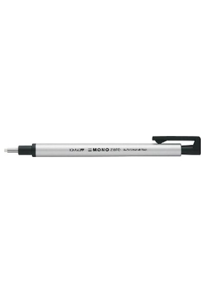 Tombow Mono Zero Kalem Silgi 2,3mm Gümüş