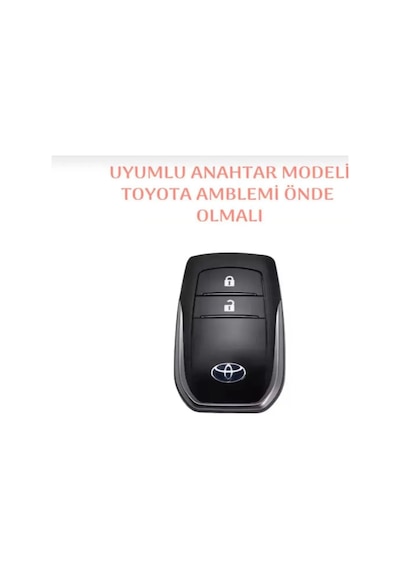 Toyota Yeni Kasa Chr C-hr Camry Corolla Yaris Cross Prius Rav4 Karbon Anahtar Kılıf 2.resime Bakınız