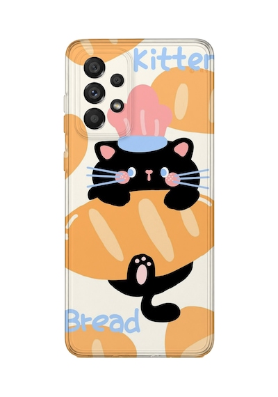 Samsung Galaxy M52 Uyumlu Baskılı Şeffaf Telefon Kılıfı Koleksiyon: Snacktoon Delight 9