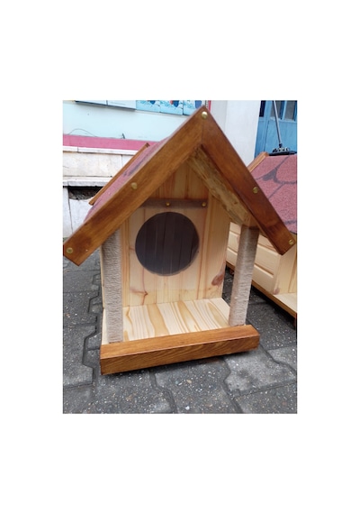 Kedi Yuvası Kedi Evi Özel Üretim 60x52x35 Cm 1 Adet