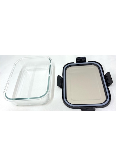 Cooker Ckr3489 Cam Saklama Kabı 1500 Ml Siyah