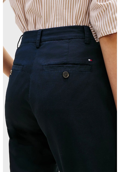 Tommy Hilfiger Pamuklu Slim Fit Yüksek Bel Pantolon Bayan Pantolon Ww0ww49647 C1g Lacivert Tommy Hilfiger Pamuklu Slim Fit Yüksek Bel Pantolon Bayan Pantolon Ww0ww49647 C1g Lacivert