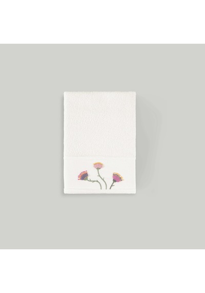 Linens Melia Pamuk 30x45 Cm El Havlusu Beyaz Beyaz