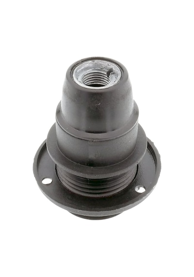 Tek-iş Duy E-14 Bakalit Yarım Diş Rondeleli E14 Duy