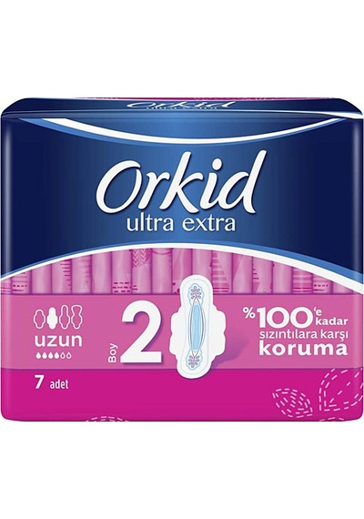 Orkid Ultra Extra Boy 2 Uzun Hijyenik Ped 6 x 7'li