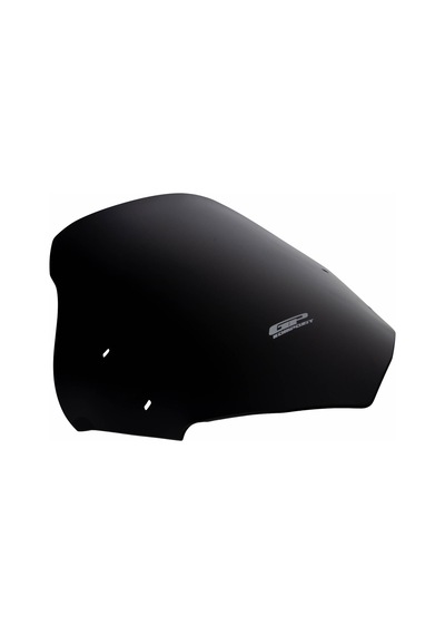 GP Kompozit Honda CB125F 2023-2024 Uyumlu Ön Cam Siyah 48 cm