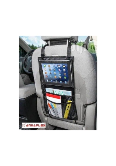 3 Cepli Otomobil Telefon Tablet Tutucu Araç İçi Oto Koltuk Arkası Eşya Düzenleyici Organizer