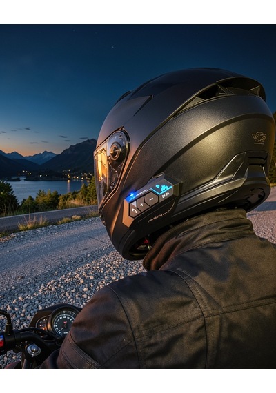 Şarjlı Bluetooth Kask Kulaklığı Navigasyon Ve Müzik Destekli 75665976