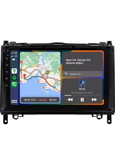 Mercedes B Serisi W245 Android Multimedya Sistemi 2006-2009 Crv-4340xaa