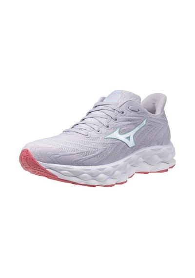Mizuno Wave Sky 8 Kadın Koşu Ayakkabısı Gri / Beyaz Çok Renkli