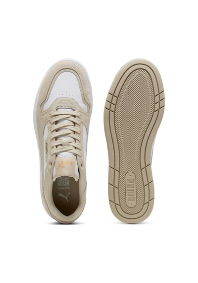 Puma Court Classic Street Sd Beyaz Erkek Sneaker 000000000102237369 Beyaz-bej Beyaz - Bej