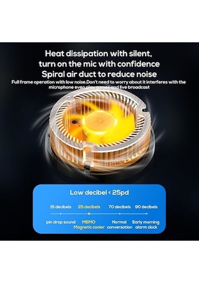 Cx-07 Manyetic Telefon Soğutucu Fan Gaming Magnetic Cooler Fan