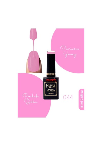 Adanil 15 ML Misyul Profesyonel Kalıcı Oje No:044