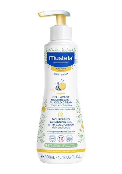 Mustela Cold Cream İçeren Besleyici Şampuan 300 ML
