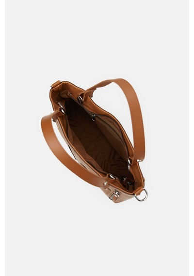 K&S Çapraz Askılı El Çantası Camel