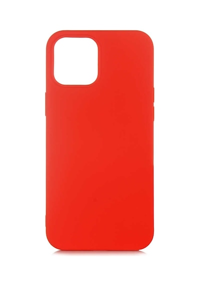 Apple Uyumlu iPhone 12 Pro Max Uyumlu Zore Lsr Lansman Kılıf-kırmızı Kirmizi -