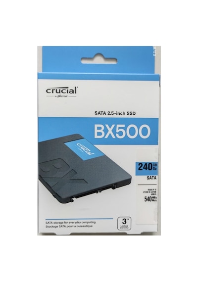 Crucial New Crucial Bx500 240gb 3d Nand Sata 2,5 Sıralı Okuma 540