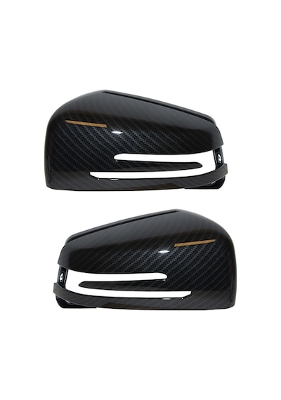 Mercedes W204 C207 W212 W221 W176 C117 W246 Ayna Kapağı Set Karbon 2010-13 Wender A2124151cb