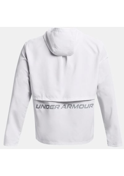 Under Armour Erkek UA Storm Koşu Kapüşonlu Mont 1376795-100 Beyaz