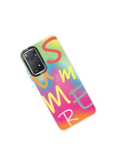 Newface Xiaomi Redmi Note 11 Pro Kılıf Estoril Desenli Kapak - Estoril - 3 Pembe