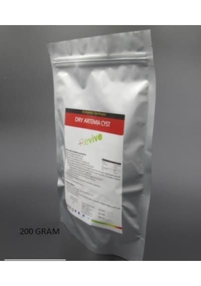 Revive Artemia Cyst Akvaryum Ve Canlı Balık Yemi 200 G