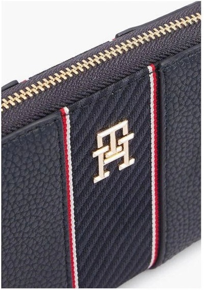 Tommy Hilfiger Kadın Lacivert Fermuarlı Cüzdan Os Diğer