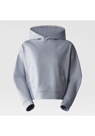 The North Face Spacer Air Kadın Gri Küpüşonlu Sweatshirt NF0A8539JI51
