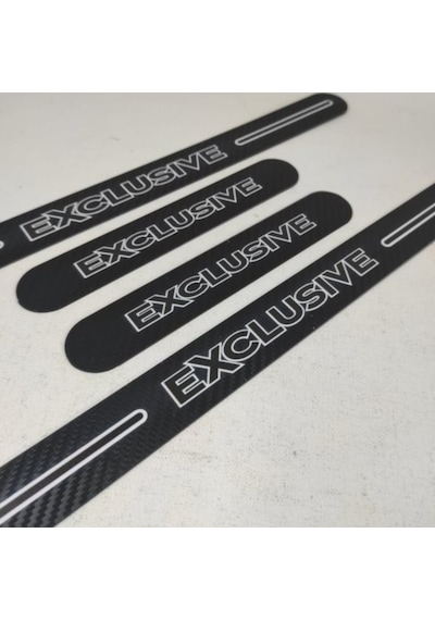 Exclusive Yazılı Carbon Kapı Eşiği Kırılmaz (548460202)