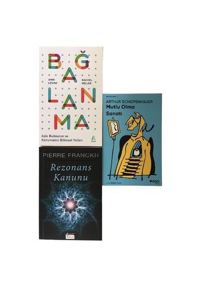 Baglanma + Rezonans Kanunu + Mutlu Olma Sanatı 3 Set
