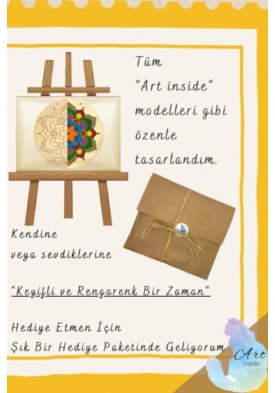 Tuval Mandala Tuval Mandala Diğer