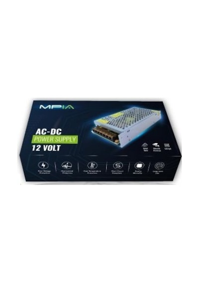 Mpia Ps-15 12v 15a Amper 180w Metal Güvenlik Kamera Şerit Led Adaptör Trafo