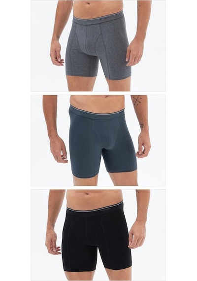 Blackspade 9683 Erkek Tender Cotton 3 Lü Siyah-Antra Melanj-Antra Siyah