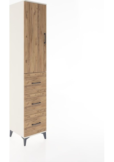 Hyperion Dolap 2 Raflı 3 Çekmeceli Tek Askılı 44x44x221 Aytaş... Aytaşı