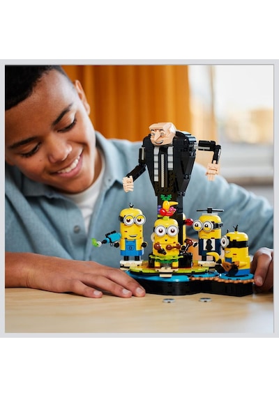 LEGO Yapım Parçalarından Gru ve Minyonlar 75582