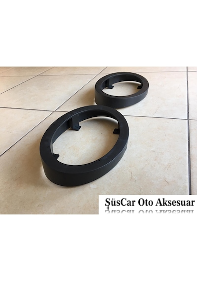 6X9 Üniversal Oval Hoparlör Yükseltici Hoparlör Kasnağı 2 Adet