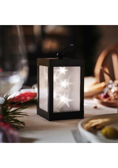 Ikea Stråla Dekoratif Aydınlatma, Siyah, 16 Cm, Pilli