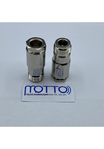 Rg213 Uyumlu N Tipi Konnektör Sıkmalı / Vidalı