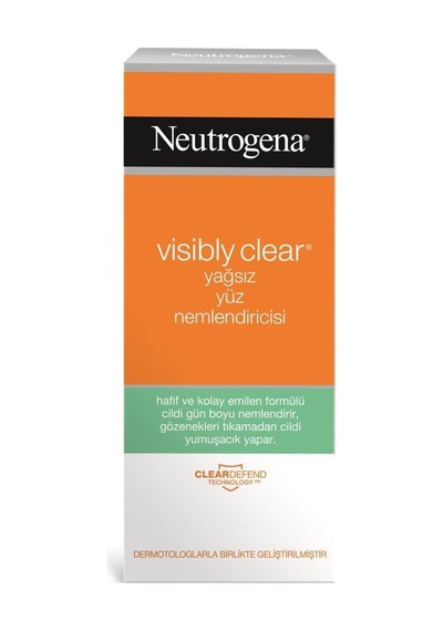 Neutrogena Visibly Clear Yağsız Yüz Nemlendiricisi  50 ML
