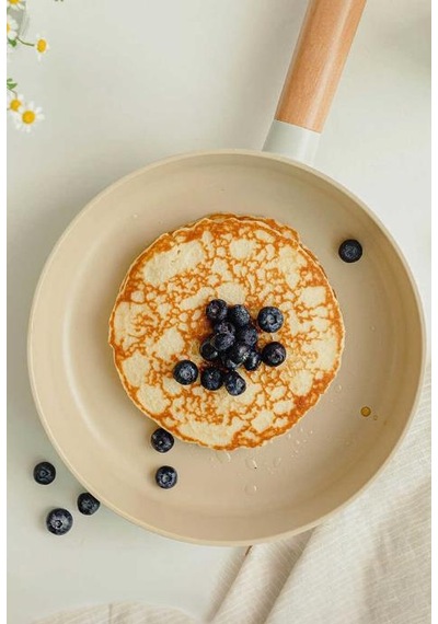 Neoflam Döküm Tava Fika 30cm Bej Bej