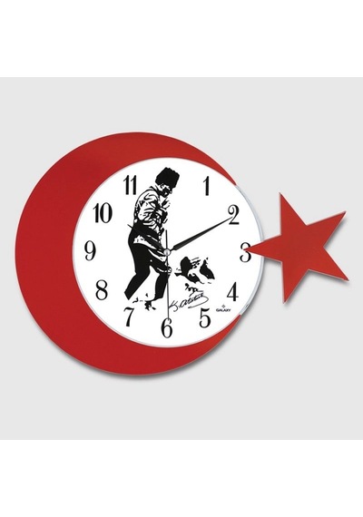 240mm Cam Ay Yildiz 3 0240-beyaz-şekilli-48cm
