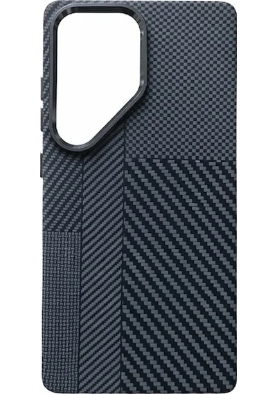 Samsung S25 İle Uyumlu Magsafe Özellikli Karışık Desenli Renkli Carbon Premium Kılıf No1
