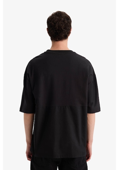 Defacto Nefes Alabilen Loose Fit Tişört F8674ax26spbk81 Siyah-bk81